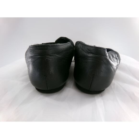 Dance Jazz Shoes DanzNMotion Black Adult 7M Stretch Leather Pull On Split Sole - Picture 5 of 6